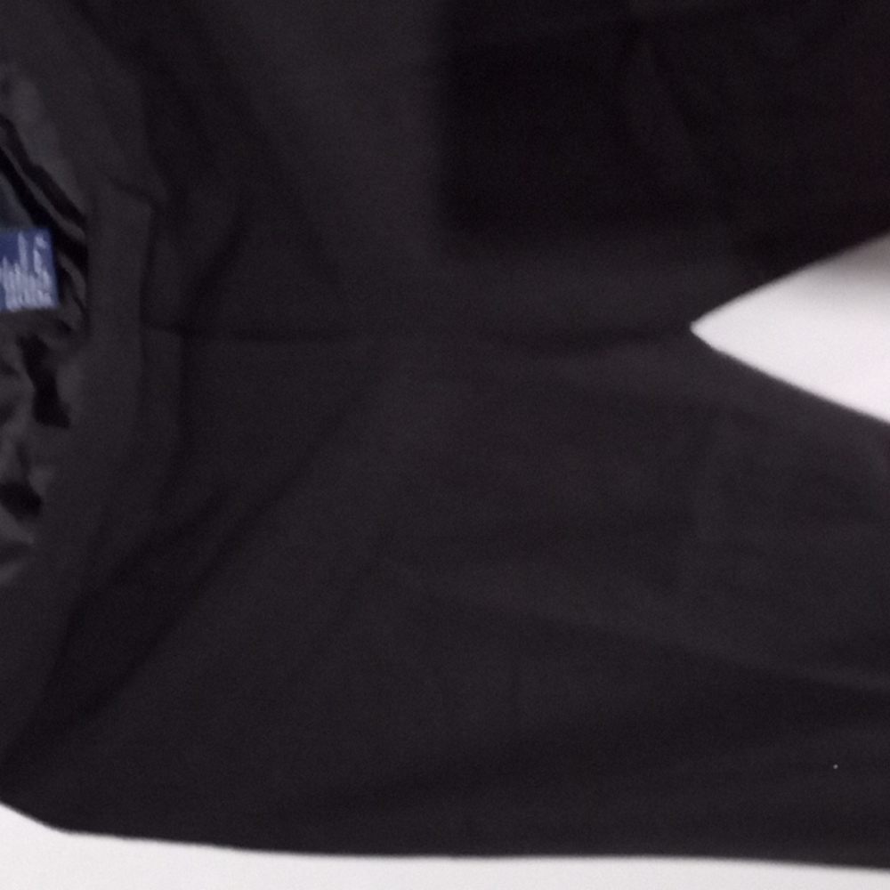 2 PC Evan Picone Wine Blazer Black Pant Suit - Picture 5 of 6